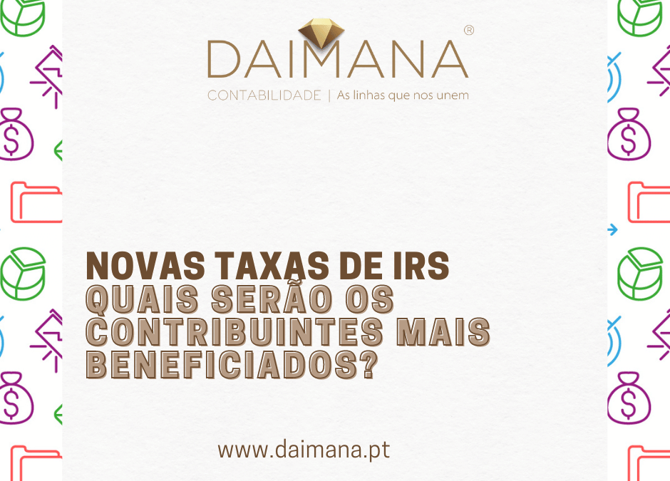 Novas taxas de IRS Daimana