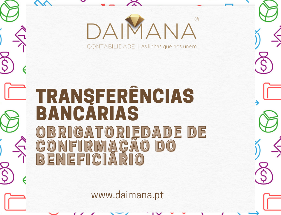 Transferências bancárias Daimana